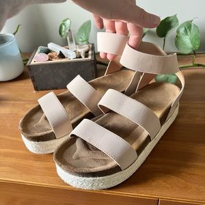 Shein Platform Sandals Size 8 US